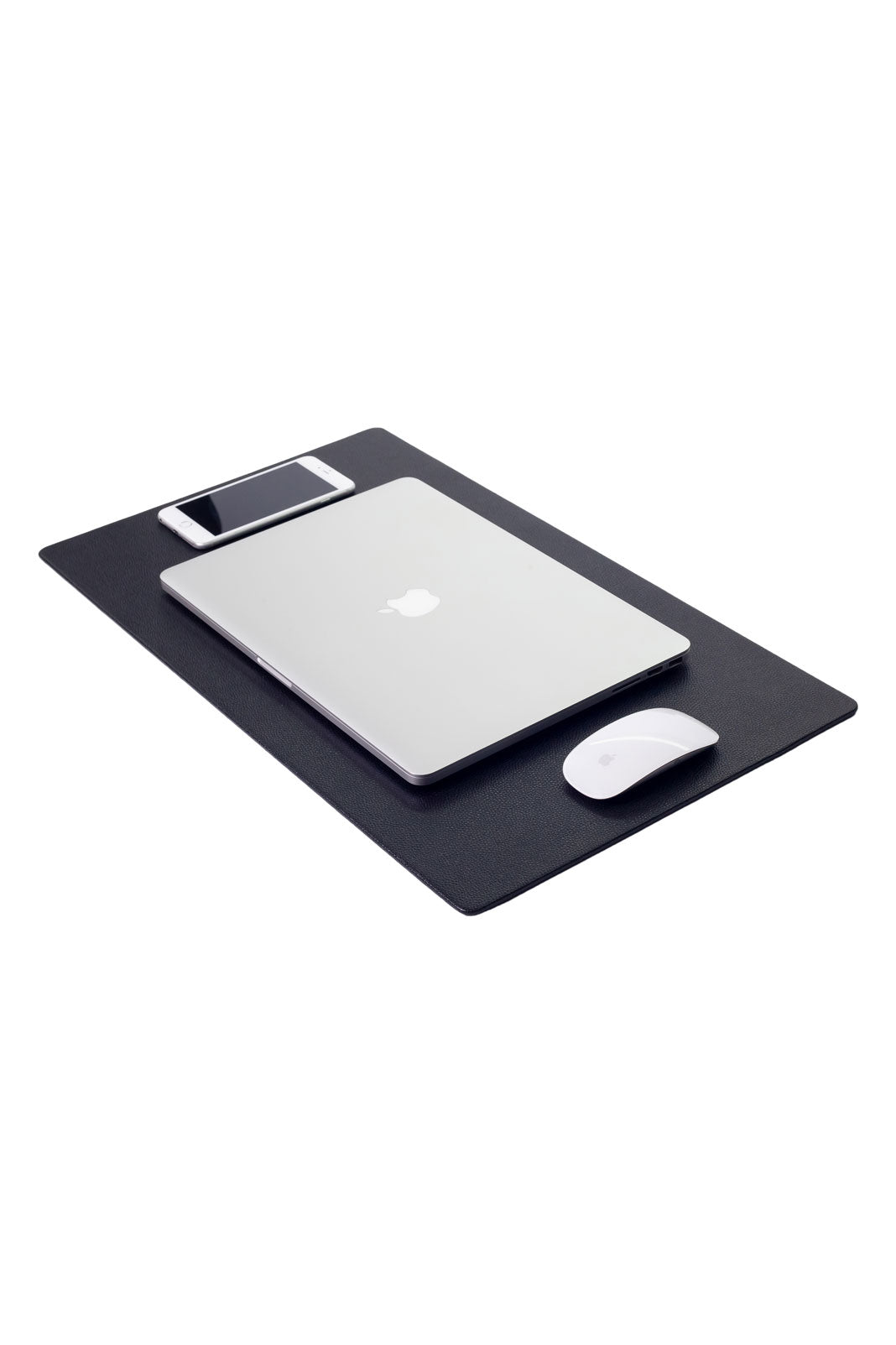 مكتب جلدي أسود 60 × 35 سم