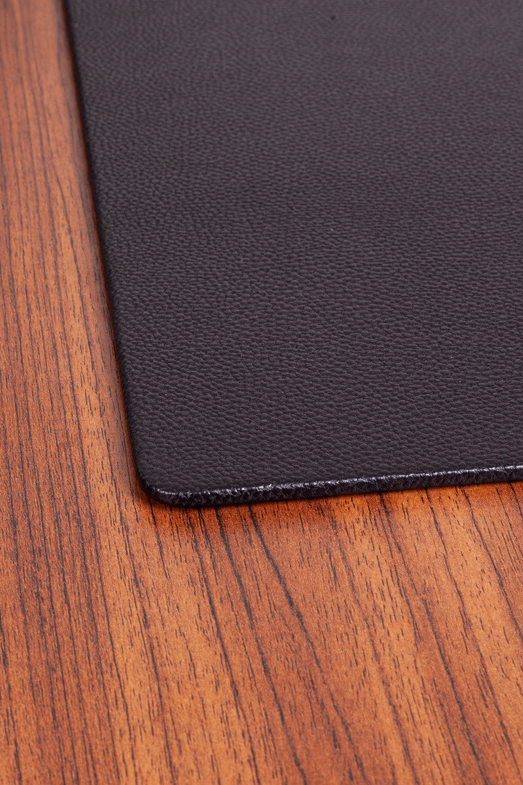 مكتب جلدي أسود 60 × 35 سم