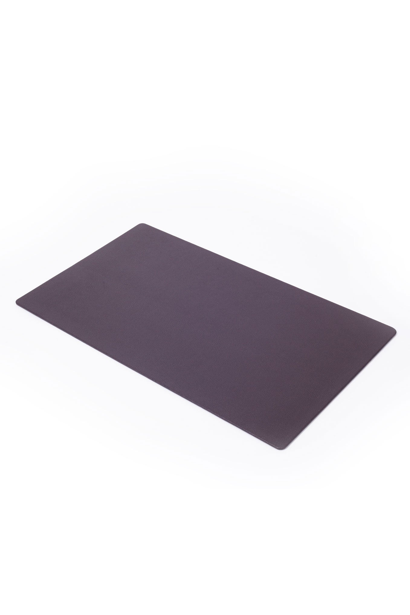 حصيرة مكتب جلدية بني 60 × 35 سم