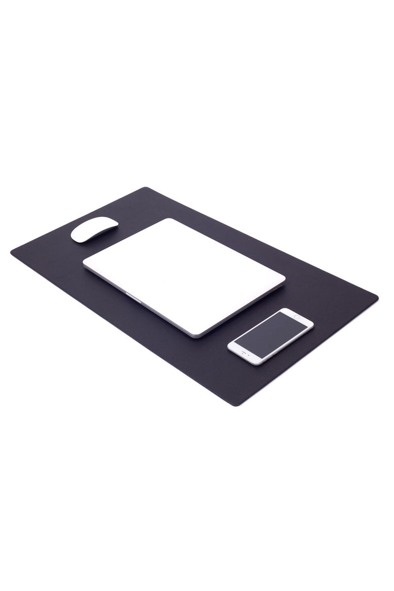 مكتب جلدي أسود 70×40 سم