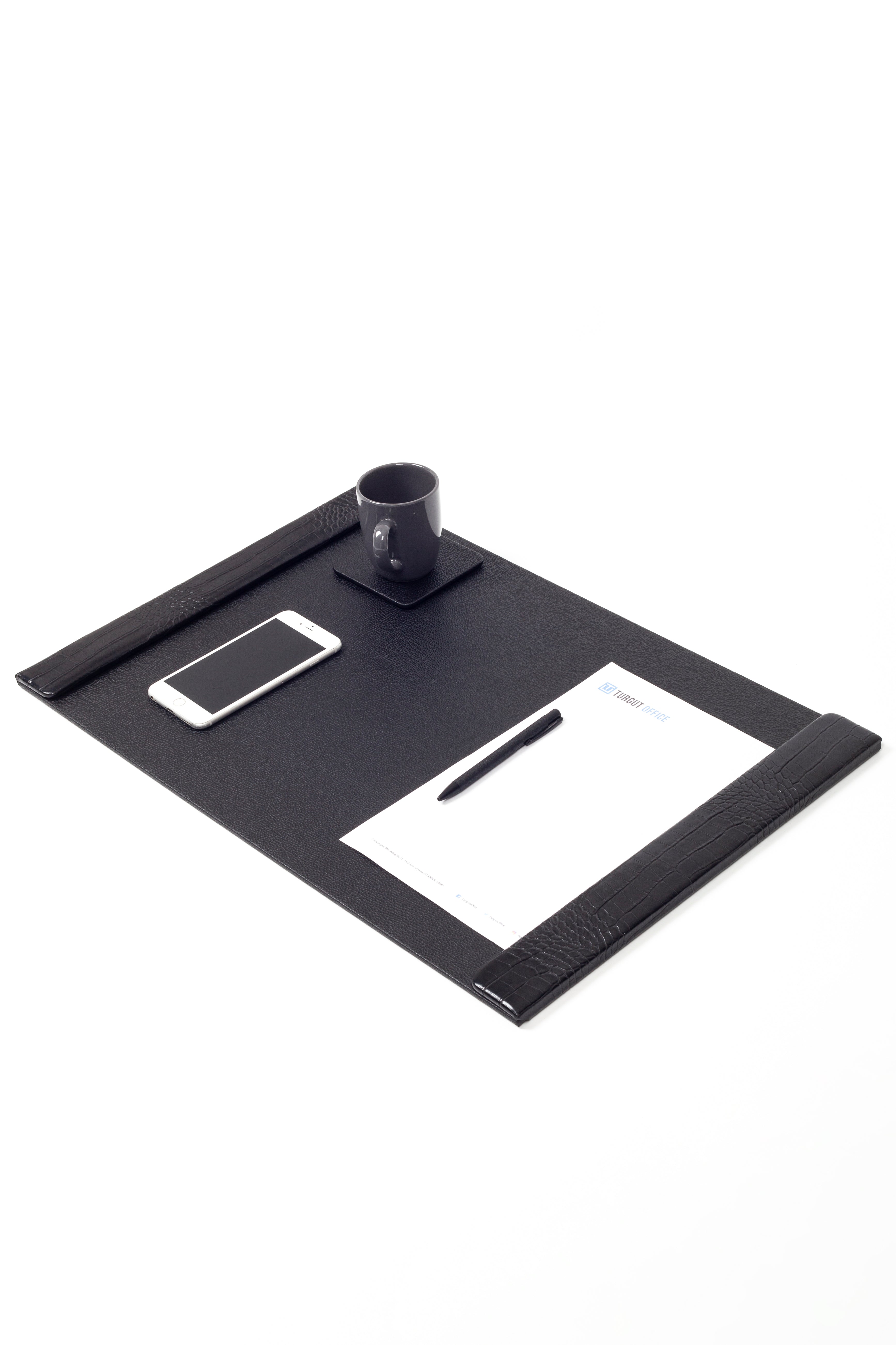 مكتب إداري مع نقش عمودي بارز مقاس 23.6 × 15.7 بوصة