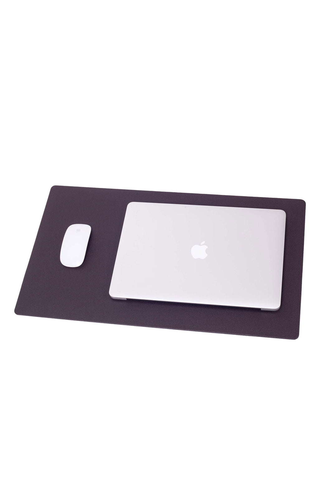 حصيرة مكتب جلدية بني 60 × 35 سم