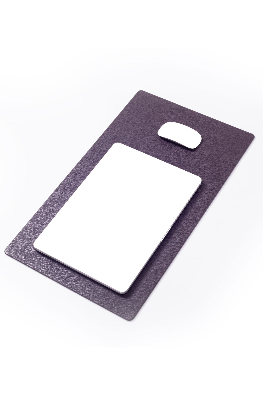 حصيرة مكتب جلدية بني 60 × 35 سم