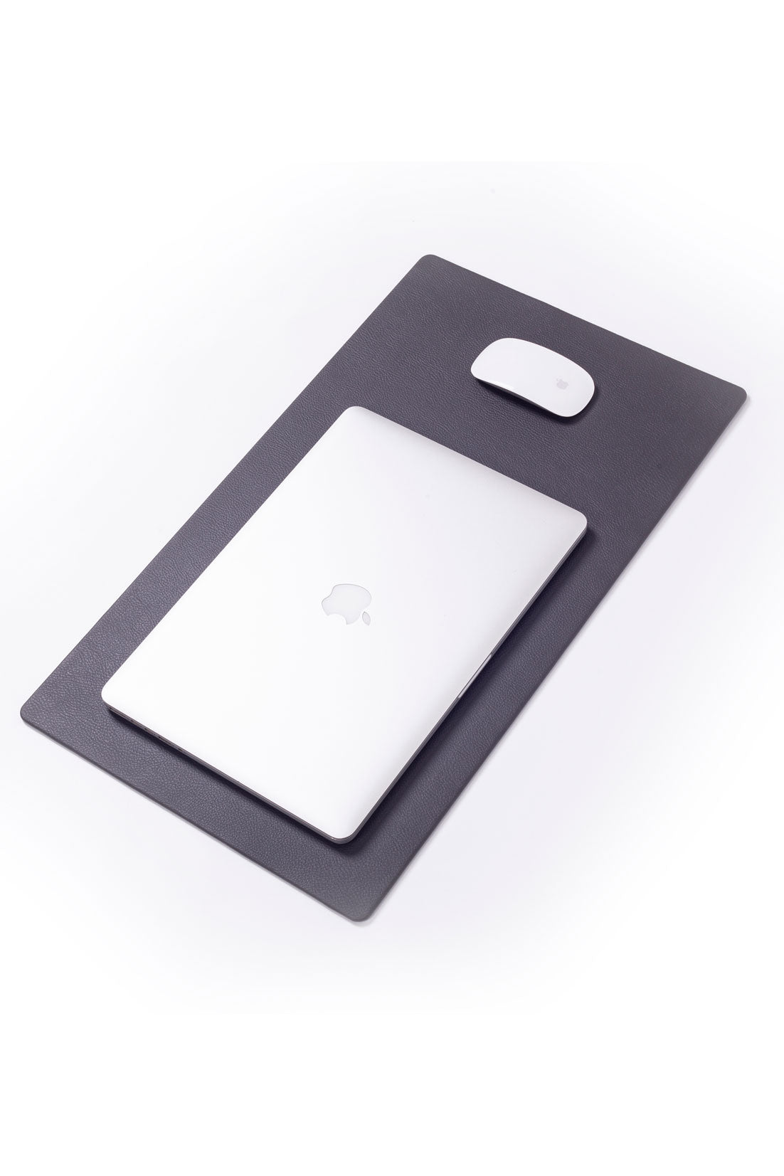 حصيرة مكتب جلدية باللون الأنثراسايت مقاس 60 × 35 سم