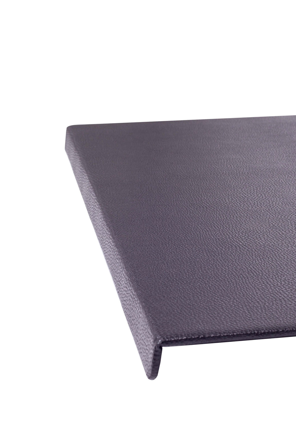 حصيرة مكتب جلدية مع حافة سوداء واقية 60 × 40 سم