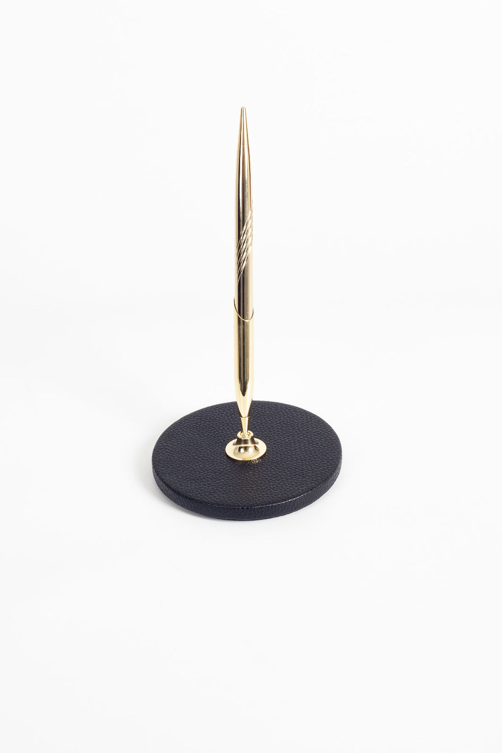 وسادة أقلام جلدية من بولو باللون الذهبي