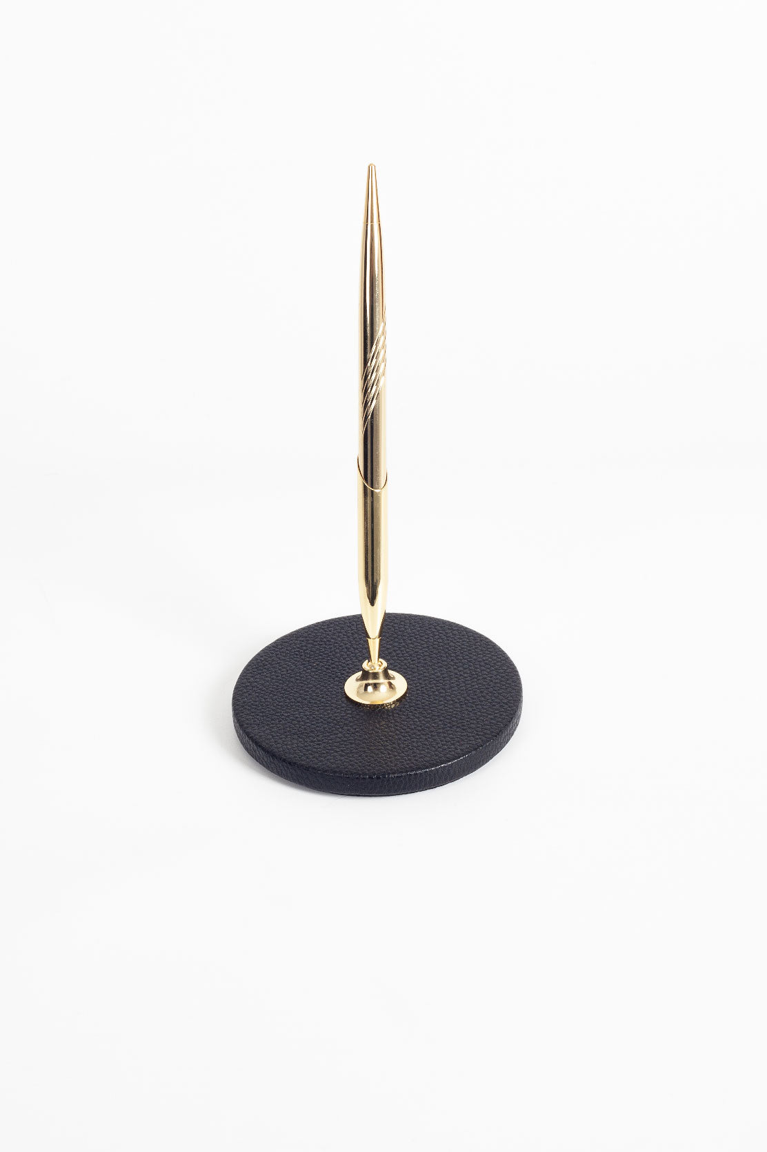 وسادة أقلام جلدية من بولو باللون الذهبي