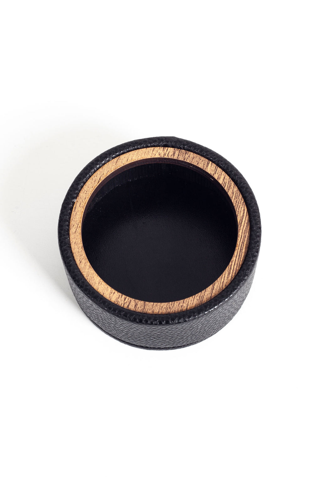 صندوق إكسسوارات بيضاوي من الجلد من بولو