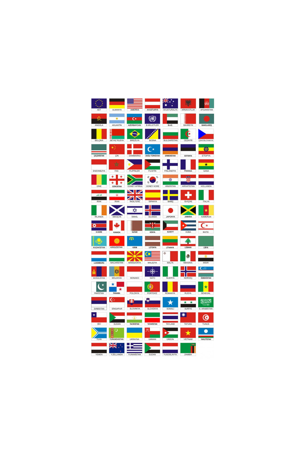 علم الدولة على سطح المكتب